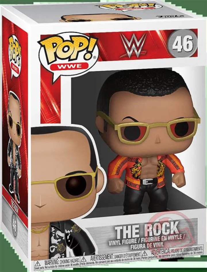 Funko POP WWE: The Rock #137 WWE LEGENDS Series Wrestlemania Mint Ships Now picture