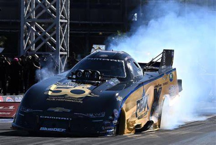 FUNNY CAR LEGEND JOHN FORCE FIRED UP TO TRY AND MOVE UP IN TITLE