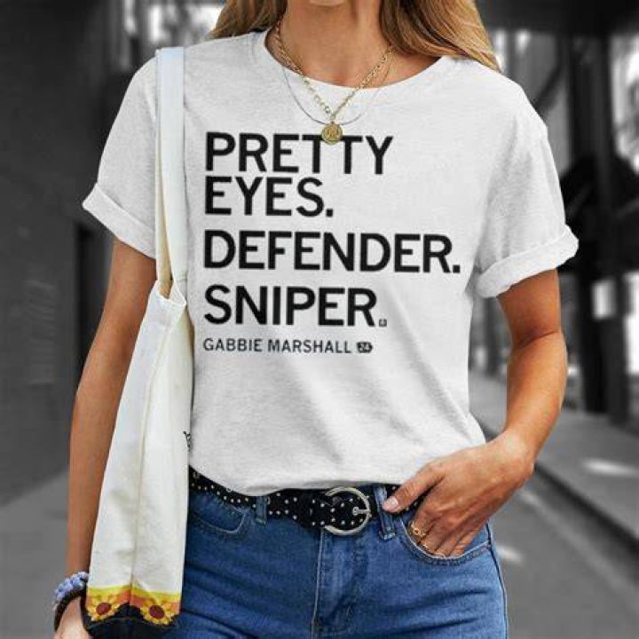 Gabbie Marshall Pretty Eyes TShirt RAYGUN