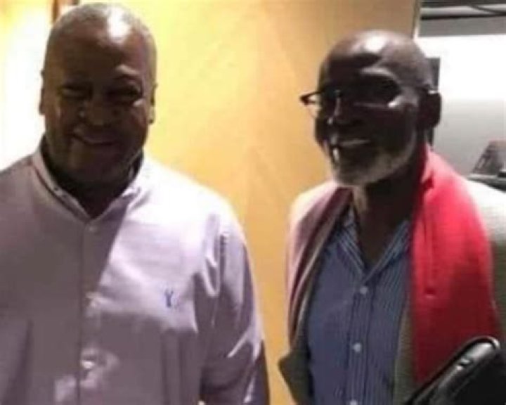 Gabby Okyere Darko Visits Mahama; Netizens React