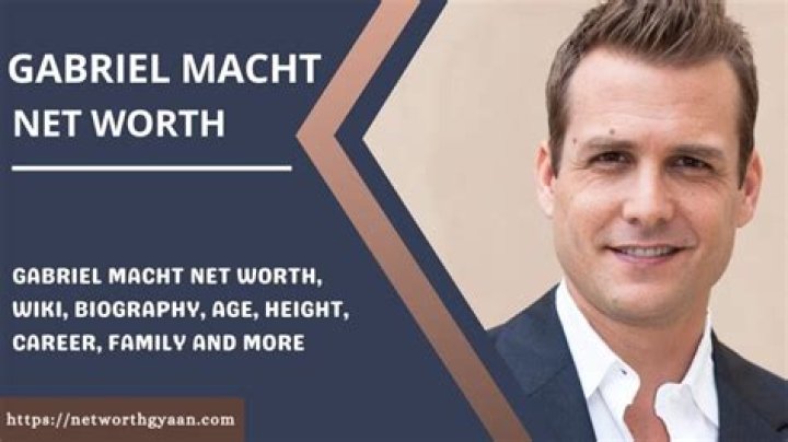 Gabriel Macht Bio, Net Worth, Height, Body, Girlfriend, Affair, Married