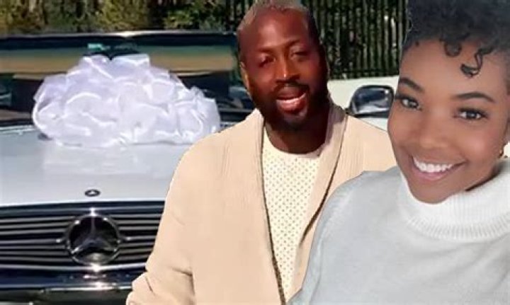Gabrielle Union surprises husband Dwyane Wade with 1988 MercedesBenz