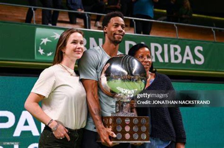 Ga&euml;l Monfils Parents Sylvette Cartesse, Rufin Monfils