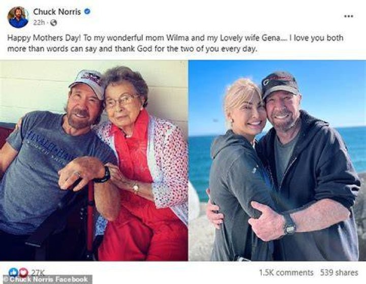 Gena O' Kelley And Chuck Norris's Son