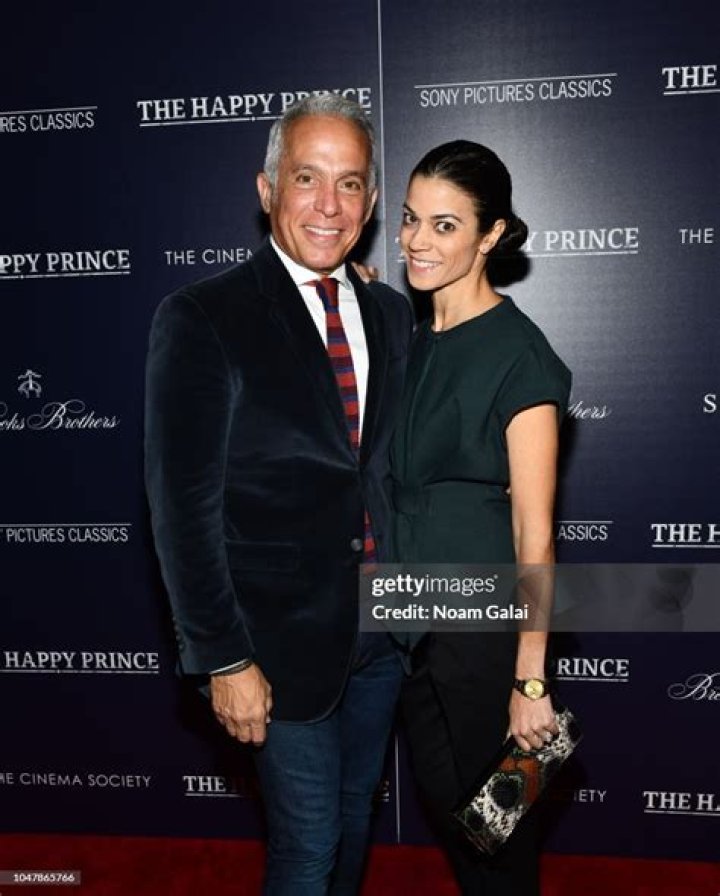 Geoffrey Zakarian and Heather Karaman attend "The Happy Prince" New