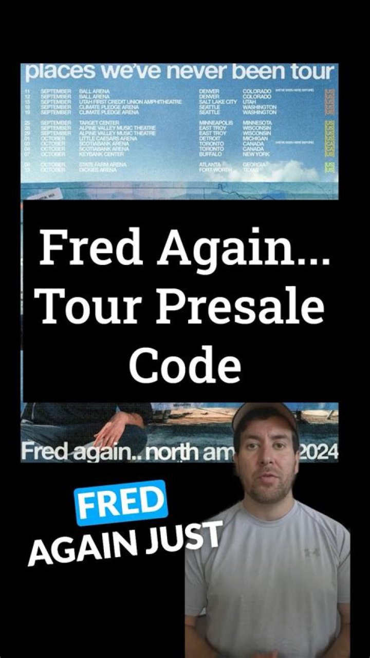 Get to know Fred Again, the sampleheavy producer turning nights out