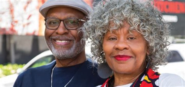 Gina TaylorPickens & Hubby Actor James Pickens Open Black Bottom