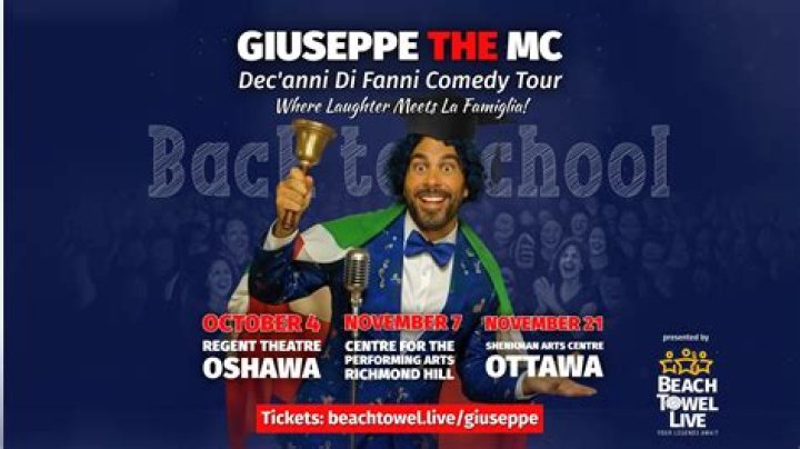 Giuseppe the MC LIVE! World Tour tbshows