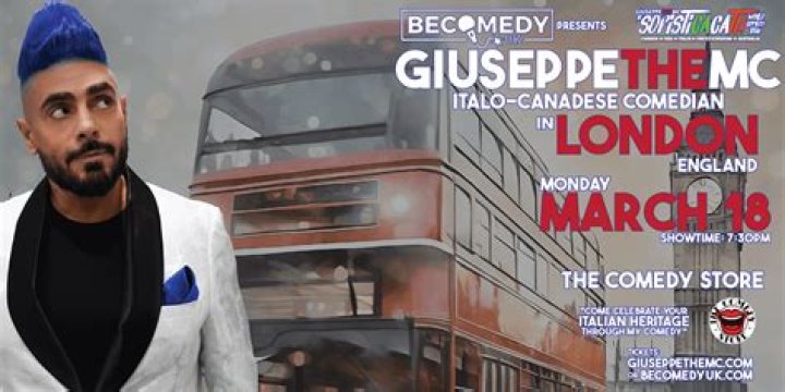 Giuseppe The MC Sofisticacatu World Comedy Tour Paramount Fine Foods