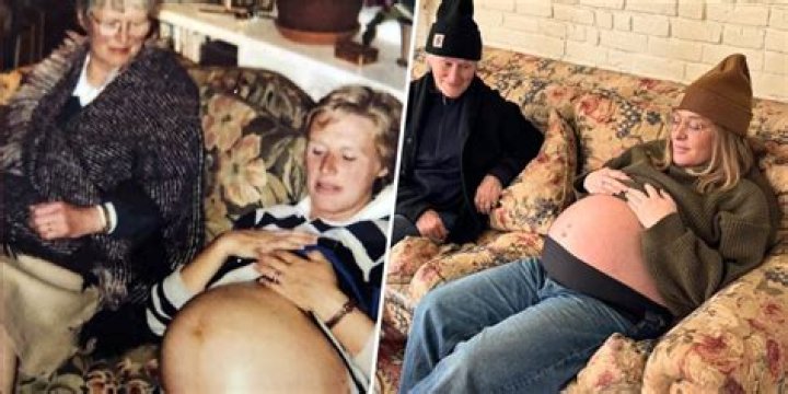Glenn Close Pregnant Celebs at the Oscars Us Weekly
