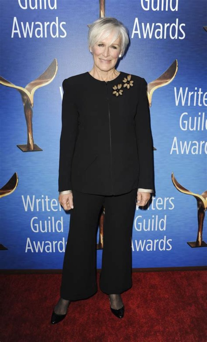 Glenn Close Writers Guild Awards 2018 Red Carpet &bull; CelebMafia