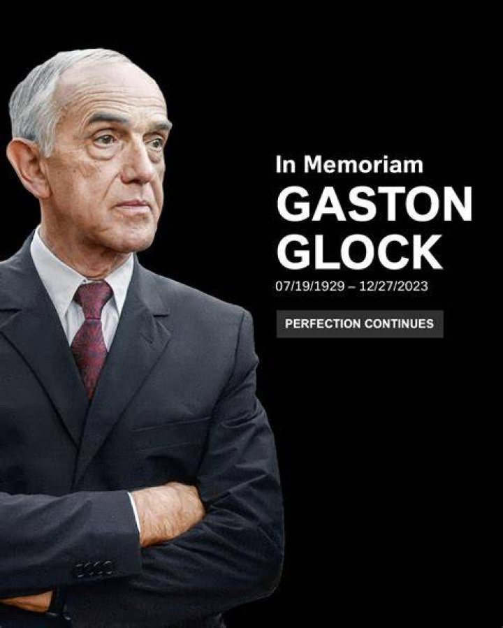 Glock founder, Gaston Glock, dies at 94