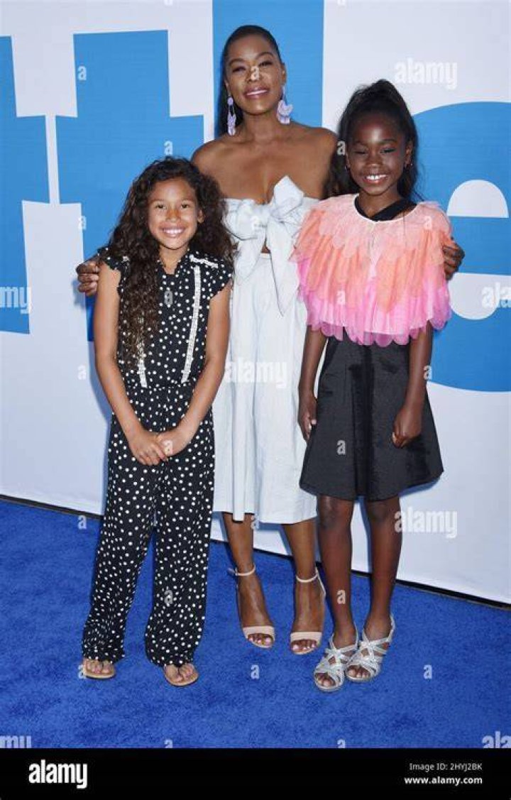 Golden Brooks attending the Los Angeles premiere of Little Stock Photo