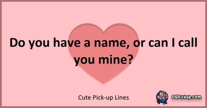 Good Chat Up Lines