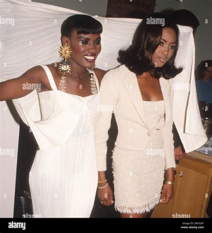 GRACE JONES with husband Atila.1997 New Year celebration at Life Club