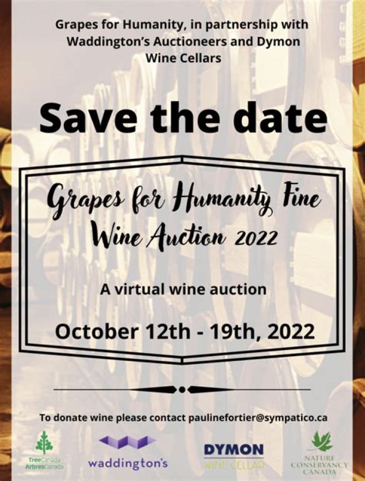 Grapes for Climate Change Action 2022 Wine Auction October 12 19