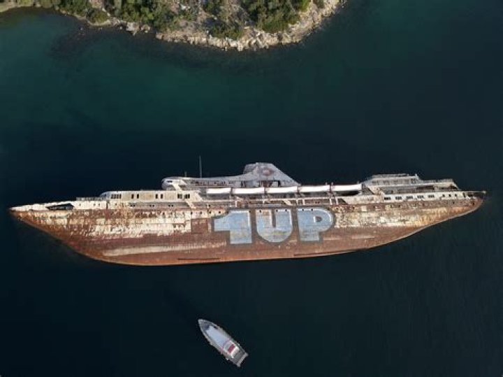Greece hauls abandoned, halfsunken ships out of the sea &mdash; AP Photos