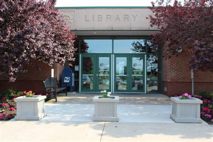Greece Public Library Main Branch Entrance Town of Greece Historical