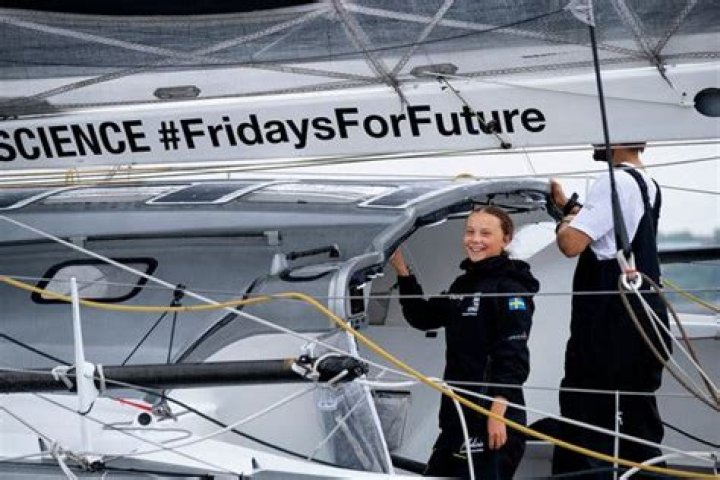 Greta Thunberg, Climate Activist, Arrives in N.Y. With a Message for