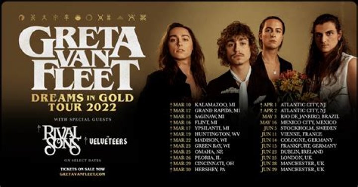 Greta Van Fleet Dreams in Gold Tour Review KSSU Radio
