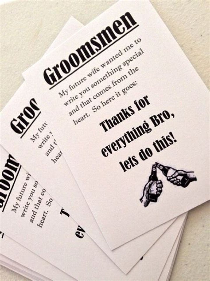 Groomsmen thank you tags by KikiBox on Etsy, 3.00 Gifts for wedding