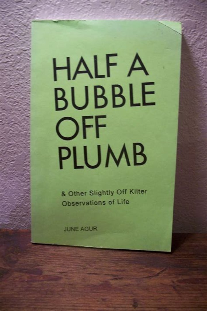 half a bubble off plumb, Artist Susan Mikula may be less known than her...