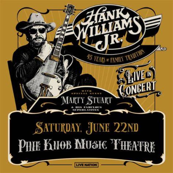 Hank Williams Jr. M&M Group Entertainment