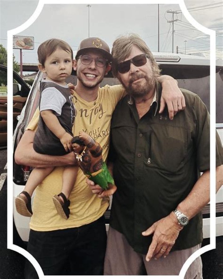 Hank Williams Jr with his youngest son Samuel Williams Hank williams jr, Hank williams