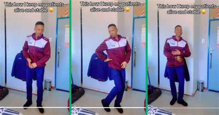 Happy Male Nurse Dances to Gqom Song in Viral TikTok Video, His Smooth