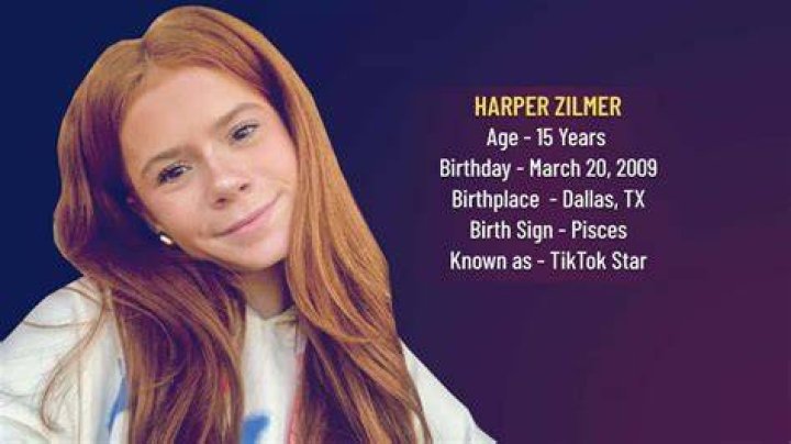 Harper Zilmer (TikTok Star) Wiki, Biography, Age, Boyfriend, Family
