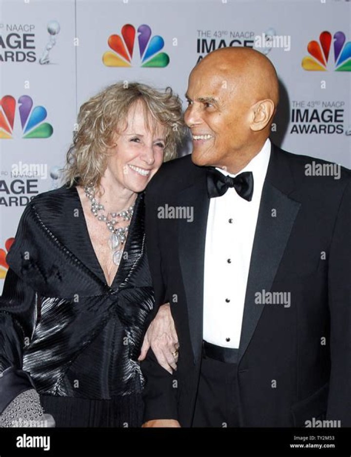 Harry belafonte wife pamela belafonte hires stock photography and