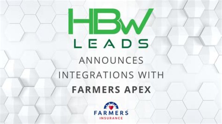 HBW Leads Announces Integration with Farmers APEX HBW Leads