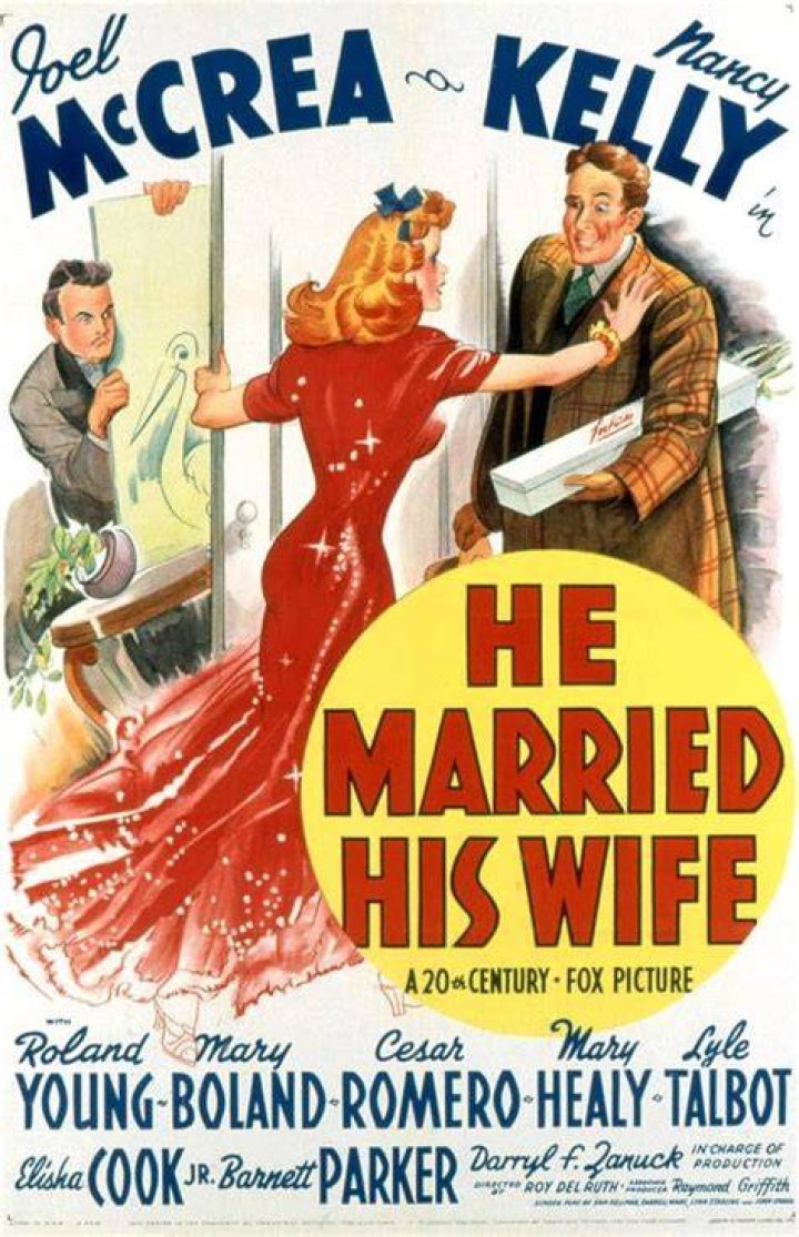 He Married His Wife, un film de 1940 Télérama Vodkaster