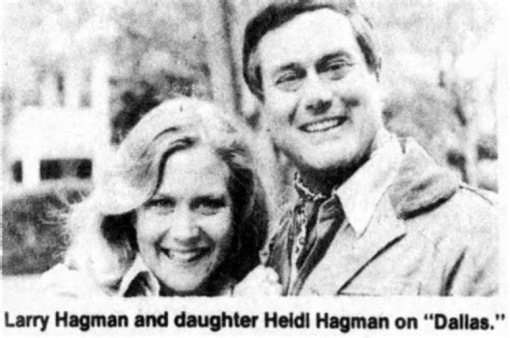 Heidi Hagman is Dallas actor Larry Hagman's daughter! enewsdaily