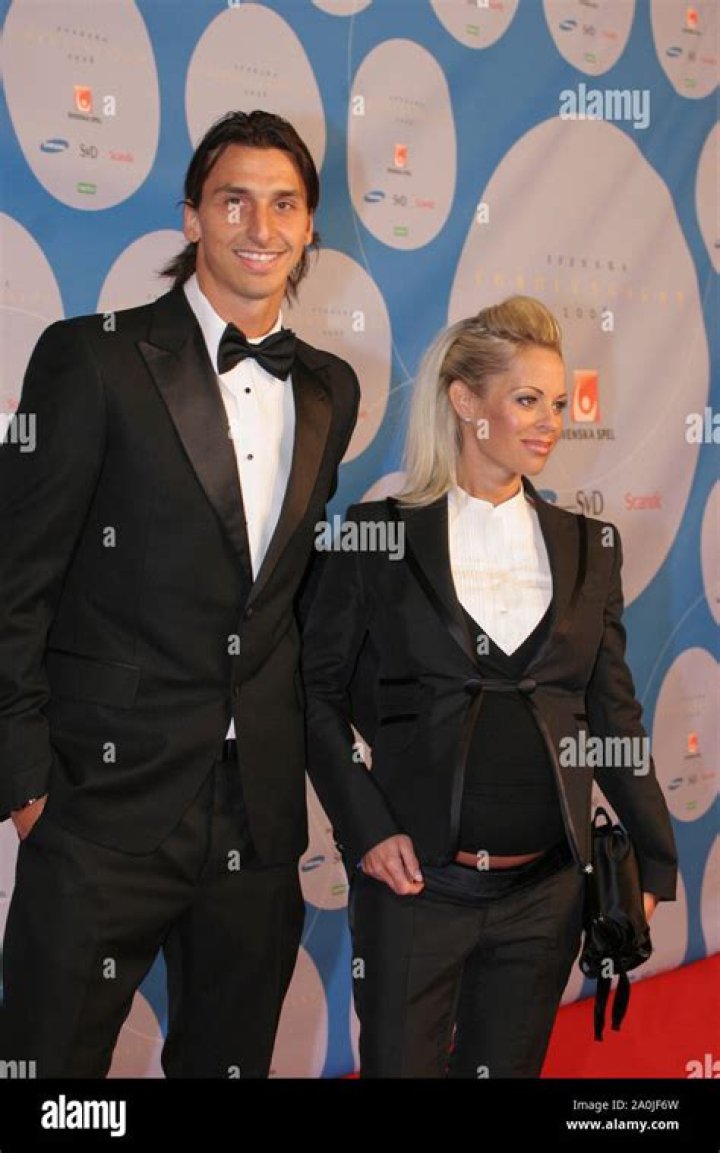 Helena With Zlatan Ibrahimovic Super WAGS Hottest Wives and