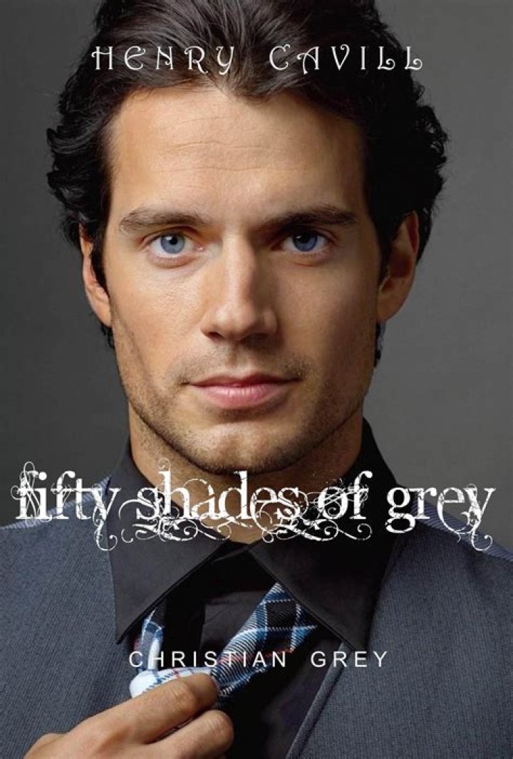 Henry Cavill as Christian Grey? Hmm. Christian Grey, Clark Kent, Man Of
