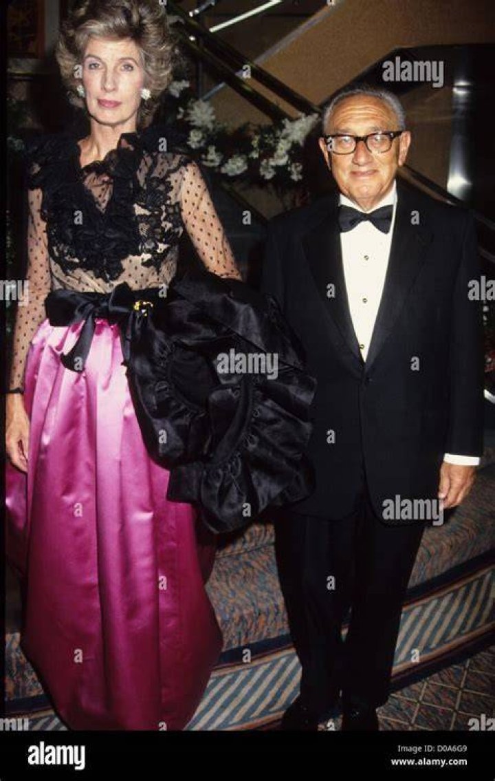 Henry Kissinger with wife Nancy Kissinger Henry Kissinger with wife Nancy Kissinger