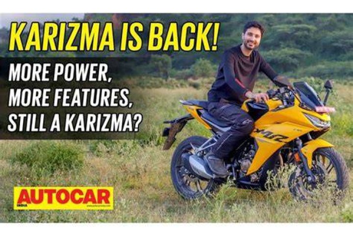 Hero Karizma XMR Hero Motocorp roars back with Karizma, targeting