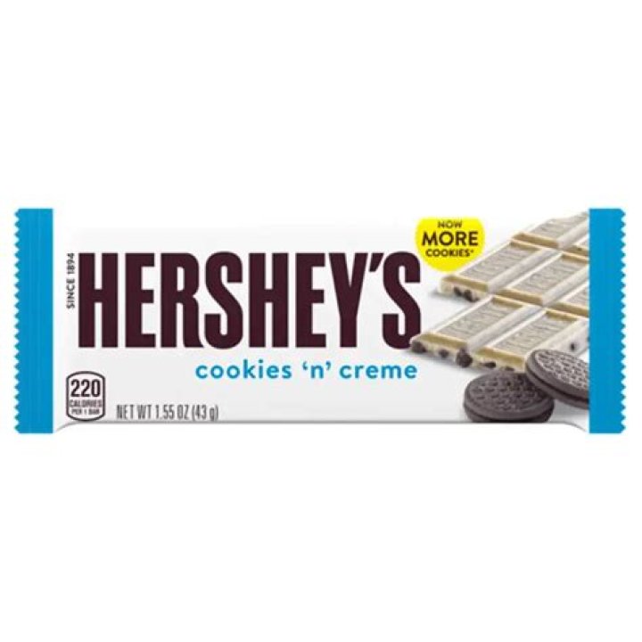 Hersheys Cookies n Cream 43G CandyCo