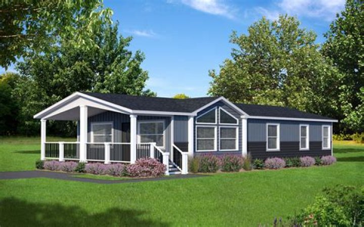 Hillcrest IV exterior Double wide home, Hillcrest, House styles