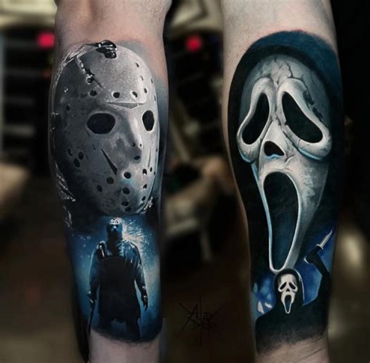 Horror Movie Tattoo Designs in 2021 Spooky tattoos, Horror tattoo