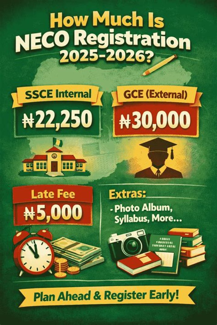 How Much Is NECO Registration Form 2023? See NECO Price LearnAllinfo