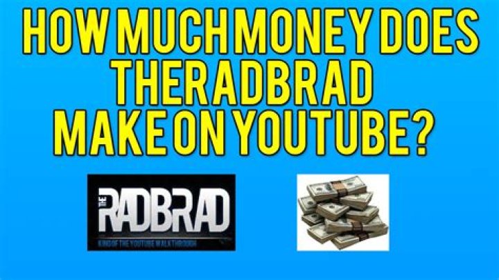 How Much Money TheRadBrad Makes On YouTube Net Worth