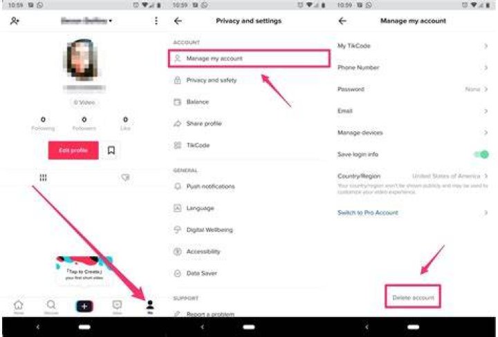 How to Delete TikTok Account Permanently (2020) YouTube