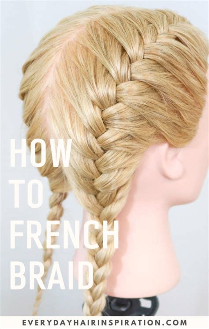 How To French Braid For Beginners Flor Bella Boutique