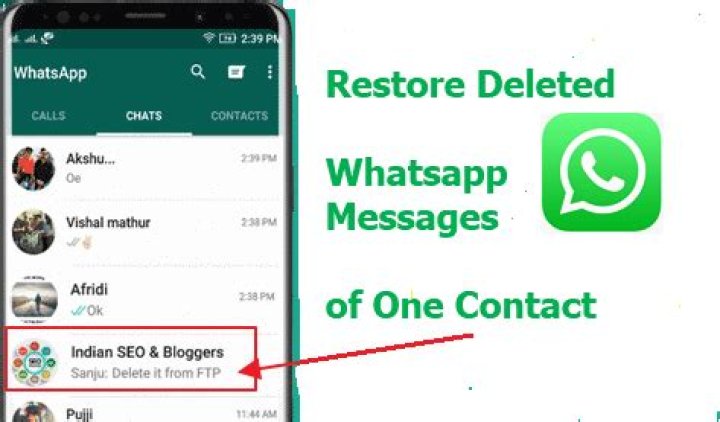 How To Restore Deleted WhatsApp Messages On Android & iOS