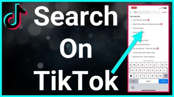 How to search on TikTok to find specific videos, users, hashtags, and