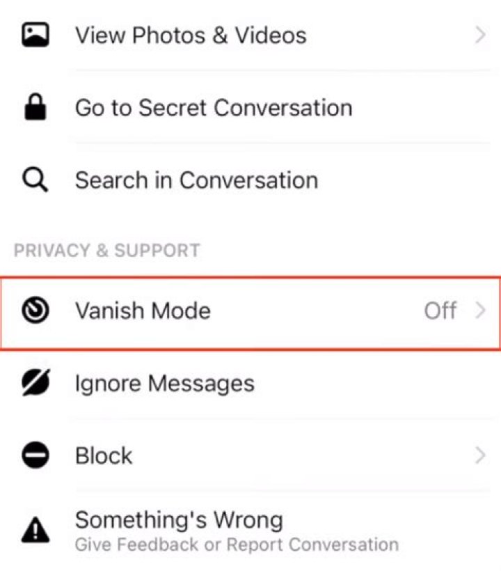 How to Use Vanish Mode on Instagram