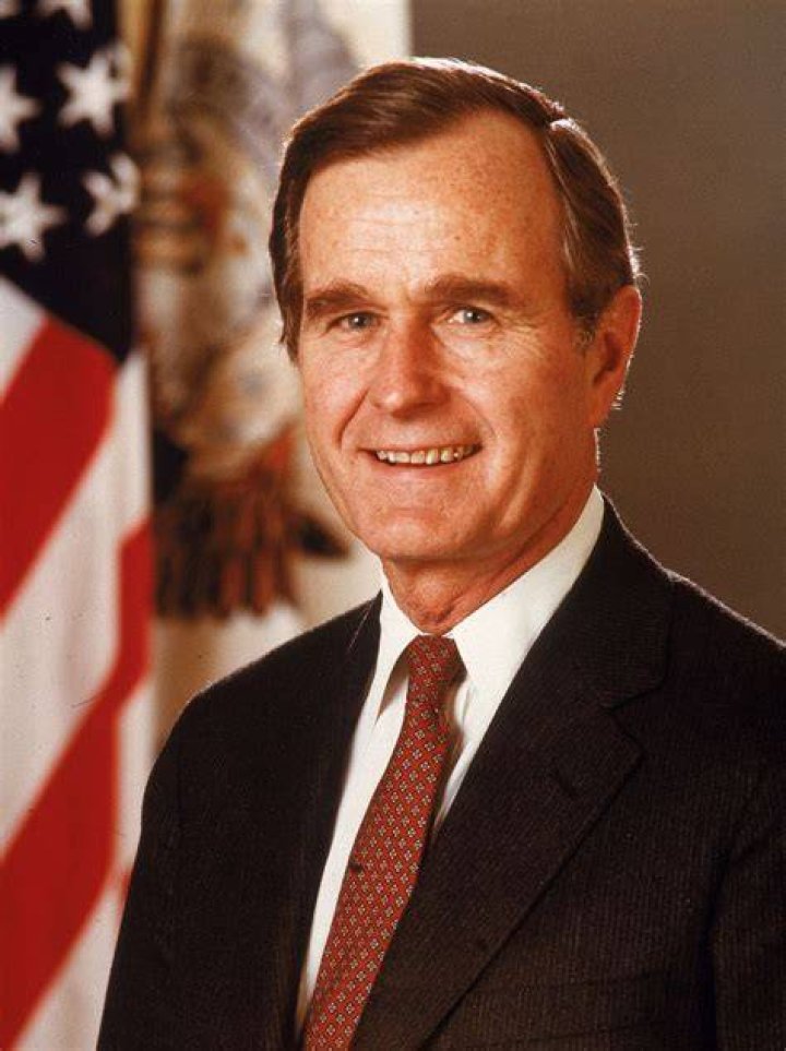 HW Bush from the Houston Chronicle archives