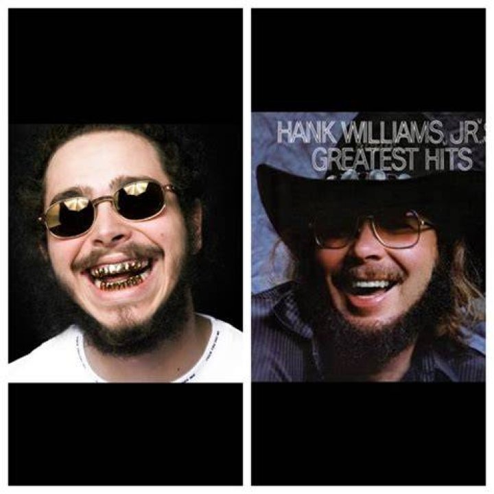 I was listening to Hank, but thought it was Post Malone on the album